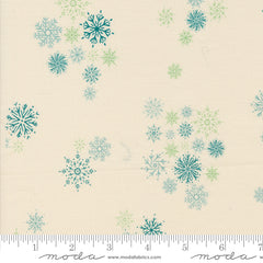 Cozy Wonderland Natural Snowflake Fall Yardage by Fancy That Design House for Moda Fabrics
