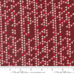 Cozy Wonderland Natural Houndstooth Party Yardage by Fancy That Design House for Moda Fabrics