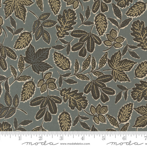 Foraged, Found & Hand Me Down Metal Leafage Yardage by Fancy That Design House for Moda Fabrics