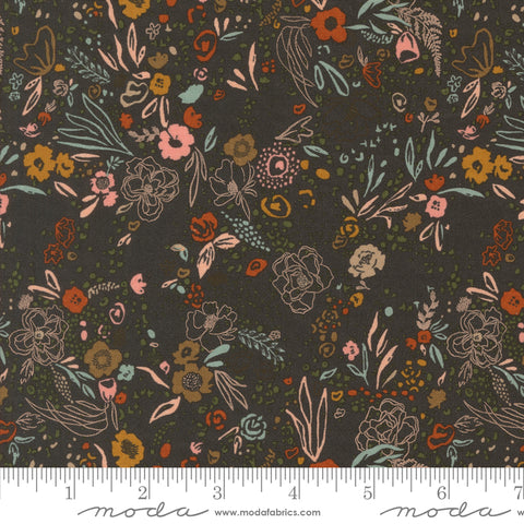Foraged, Found & Hand Me Down Iron Multi Field of Fancy Yardage by Fancy That Design House for Moda Fabrics
