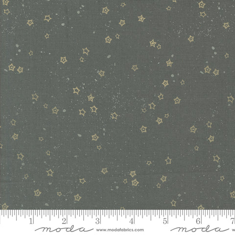 Foraged, Found & Hand Me Down Metal Stardust Yardage by Fancy That Design House for Moda Fabrics