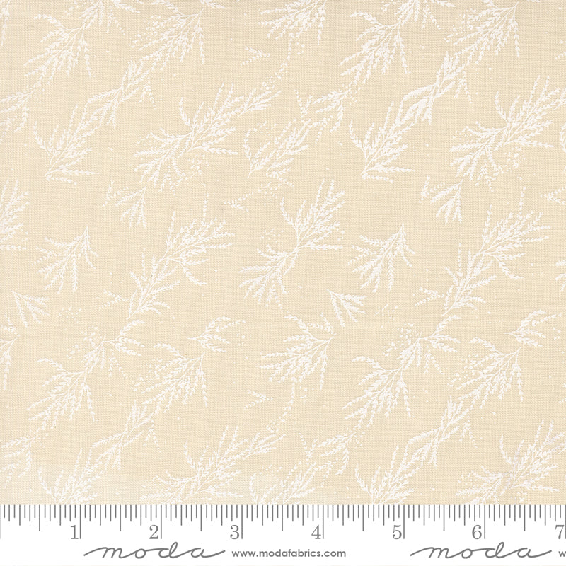 Wellspring Eggshell White Branches Yardage by Fancy That Design House for Moda Fabrics