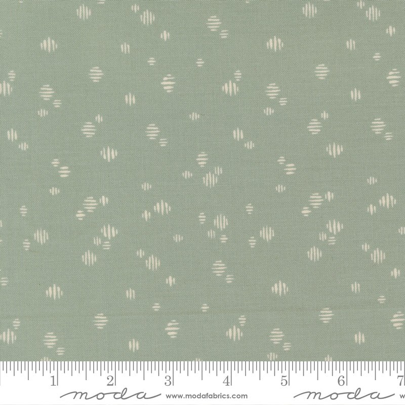Wellspring Storm Dashed Yardage by Fancy That Design House for Moda Fabrics