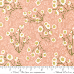 Quaint Cottage Rose Chamomile Yardage by Gingiber for Moda Fabrics