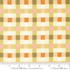 Quaint Cottage Blush Twisted Check Yardage by Gingiber for Moda Fabrics