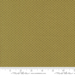 Pumpkin Spice Gatherings Basil Dot Dot Yardage by Primitive Gatherings for Moda Fabrics