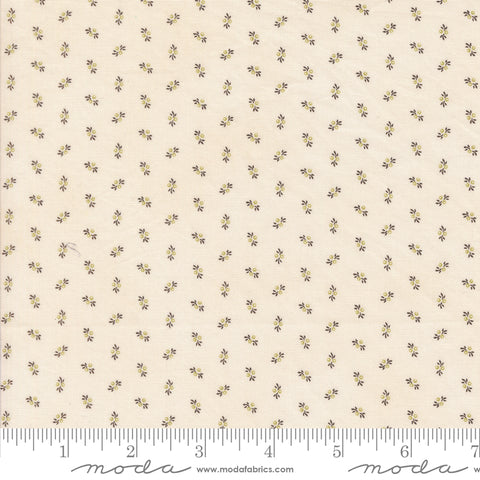 Pumpkin Spice Gatherings Cream Celery Berry Sprig Yardage by Primitive Gatherings for Moda Fabrics