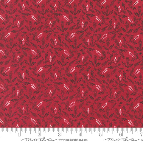 Pumpkin Spice Gatherings Apple Leaf Toss Yardage by Primitive Gatherings for Moda Fabrics