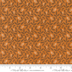 Pumpkin Spice Gatherings Pumpkin Leaf Toss Yardage by Primitive Gatherings for Moda Fabrics