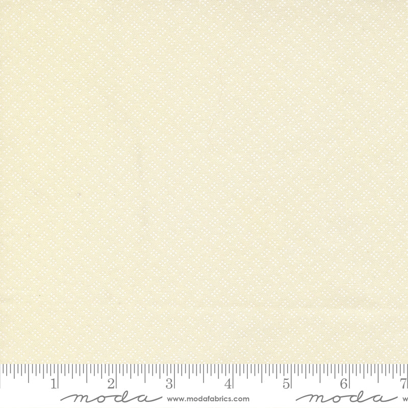 Joyful Gatherings II Cloud White Six Pack Dot Yardage by Primitive Gatherings for Moda Fabrics