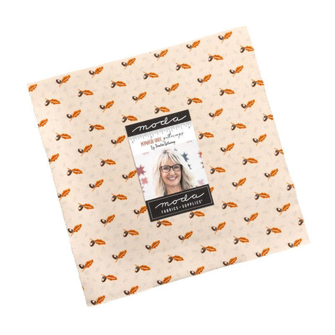 Pumpkin Spice Gatherings Layer Cake by Primitive Gatherings for Moda Fabrics