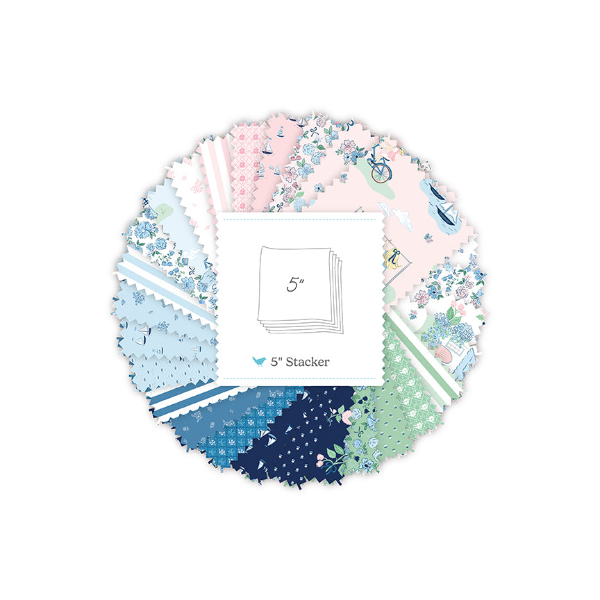 Coastal Dreams 5" Stacker by Tasha Noel for Riley Blake Designs