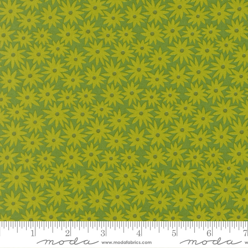 Scenery Limeade Sedum Yardage by Elizabeth Hartman for Moda Fabrics