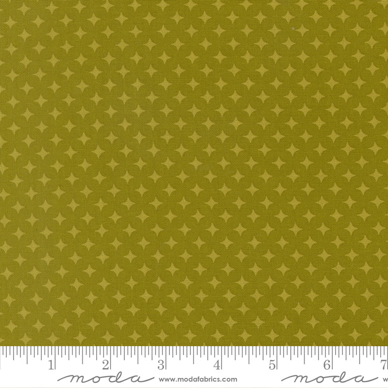 Scenery Kelp Diamonds Yardage by Elizabeth Hartman for Moda Fabrics