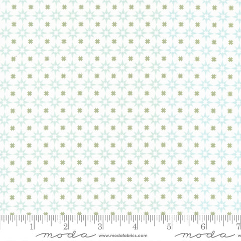 Lovestruck Mist Starlight Tile Yardage by Lella Boutique for Moda Fabrics