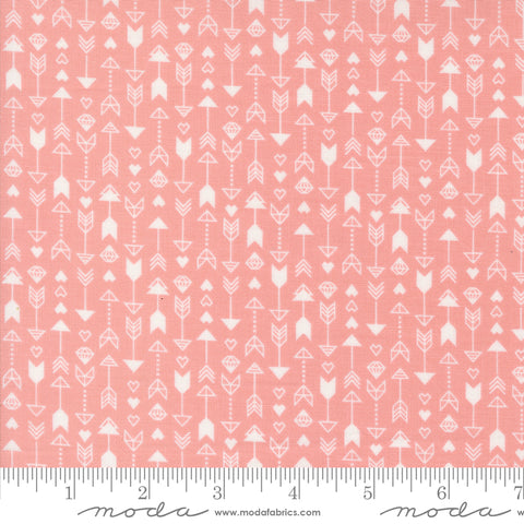 Love Blooms Blush Arrow Yardage by Lella Boutique for Moda Fabrics