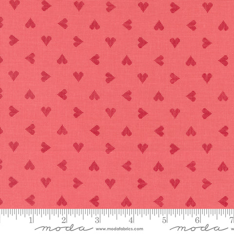 Love Blooms Lipstick Sweetheart Yardage by Lella Boutique for Moda Fabrics