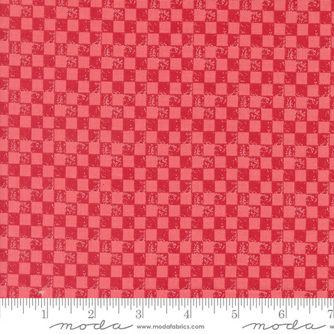 Love Blooms Rose Checkers Yardage by Lella Boutique for Moda Fabrics