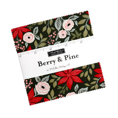 Berry & Pine Charm Pack by Lella Boutique for Moda Fabrics