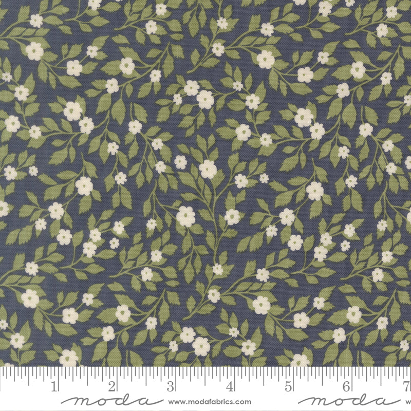 True Love Twilight Daydream Posies Yardage by Lella Boutique for Moda Fabrics