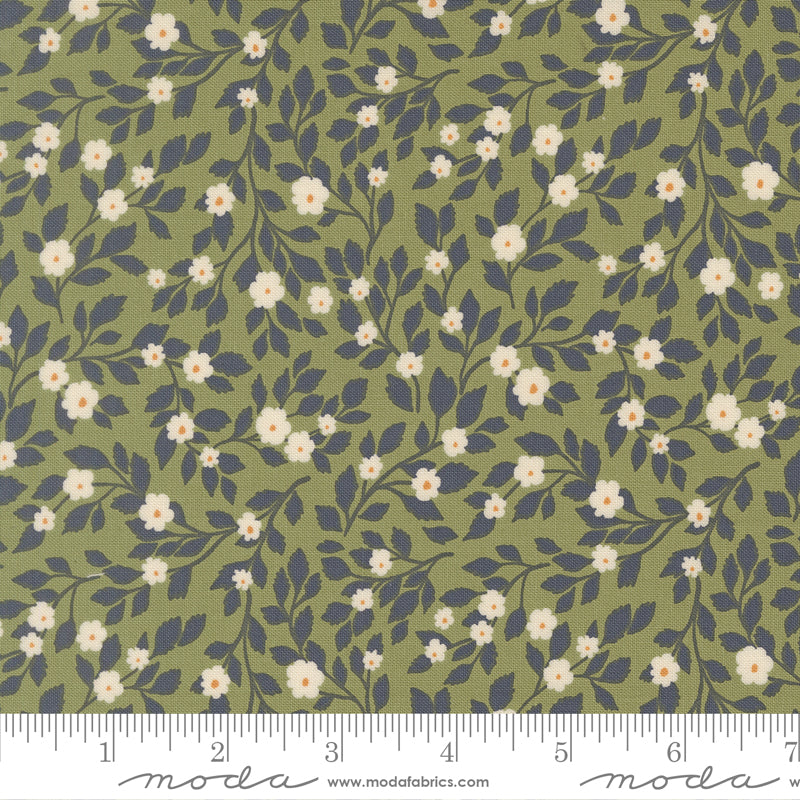 True Love Fern Daydream Posies Yardage by Lella Boutique for Moda Fabrics