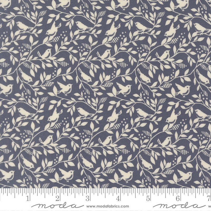 True Love Twilight Birds Of A Feather Yardage by Lella Boutique for Moda Fabrics