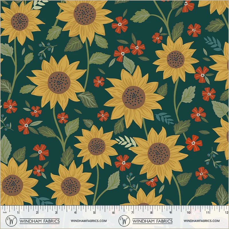 Honeycrisp Forest Sunshine Yardage by Allison Harris for Windham Fabrics