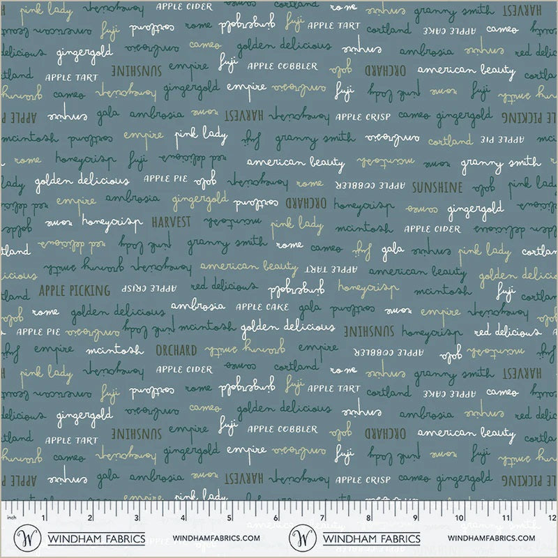 Honeycrisp Frost Orchard Delights Yardage by Allison Harris for Windham Fabrics