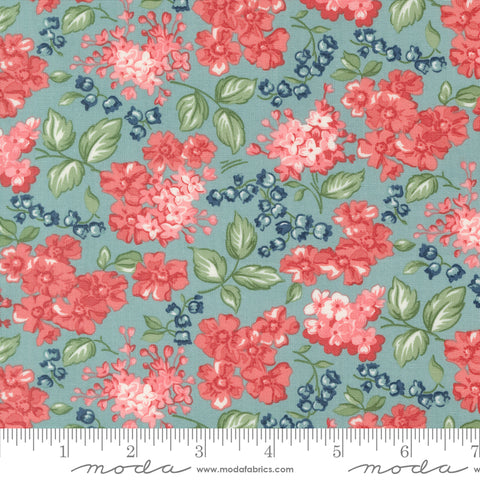 Rosemary Cottage Sky Blooms Yardage by Camille Roskelley for Moda Fabrics