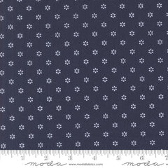 Summertime Navy Sunshine Yardage by Camille Roskelley for Moda Fabrics