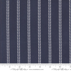 Summertime Navy Beach Towel Yardage by Camille Roskelley for Moda Fabrics