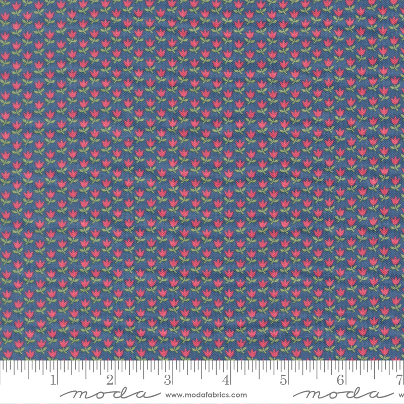 A Cat Named Stitch Sea June Yardage by Camille Roskelley for Moda Fabrics