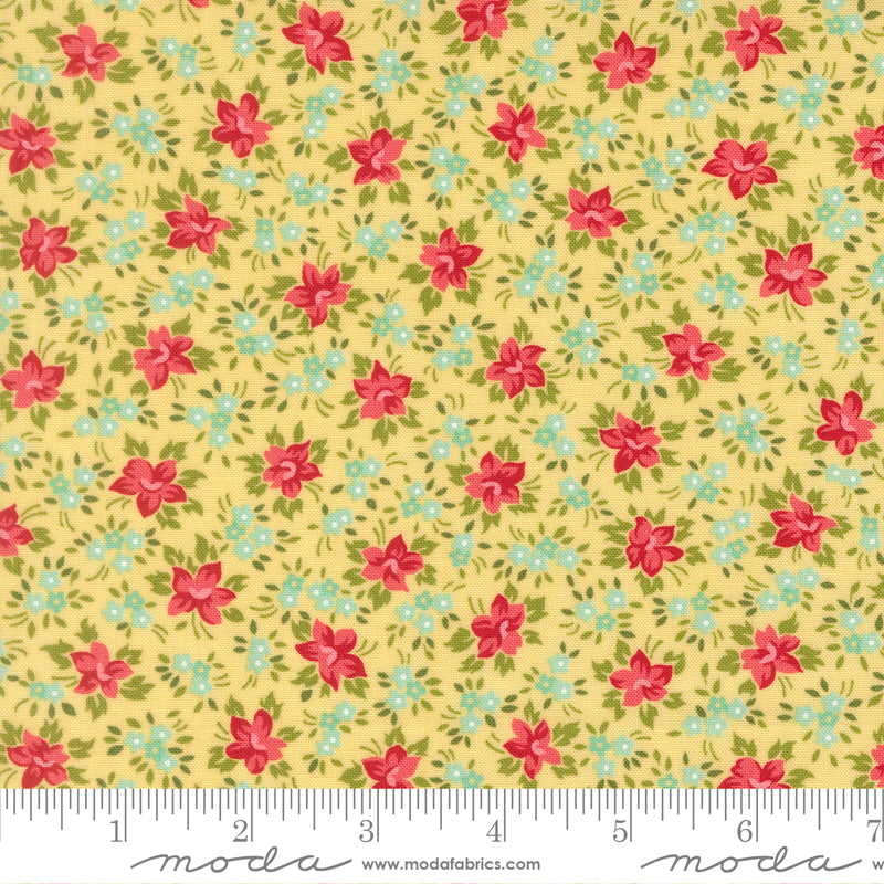 Bloomsberry Buttermilk Marylebone Yardage by Camille Roskelley for Moda Fabrics