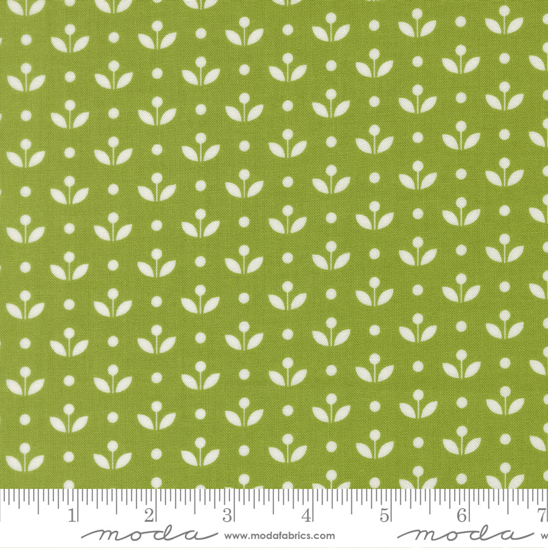 Bloomsberry Leaf Mayfair Yardage by Camille Roskelley for Moda Fabrics