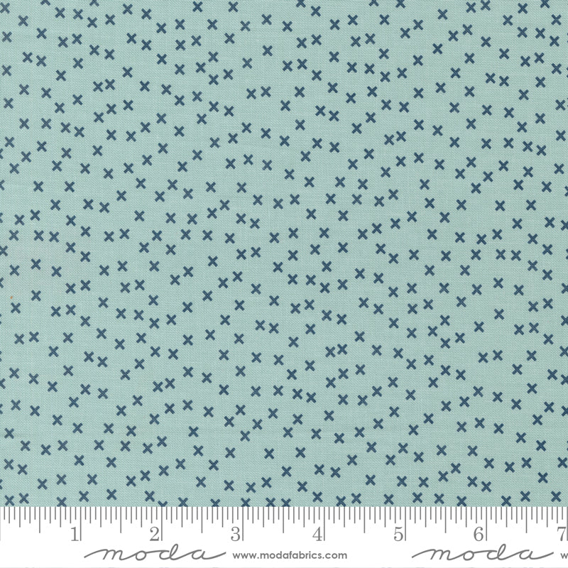 Vintage Aqua X Yardage by Sweetwater for Moda Fabrics