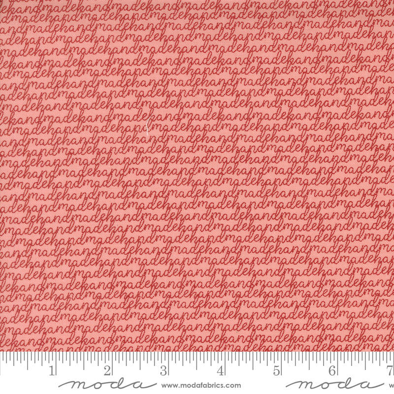 Threads Pink Handmade Yardage by Sweetwater for Moda Fabrics