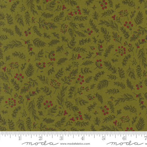 Emmitt and Ivy Pine Holly Yardage by Sweetwater for Moda Fabrics