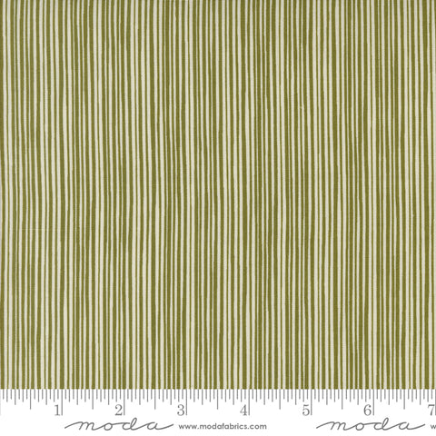 Emmitt and Ivy Pine Tiny Stripe Yardage by Sweetwater for Moda Fabrics