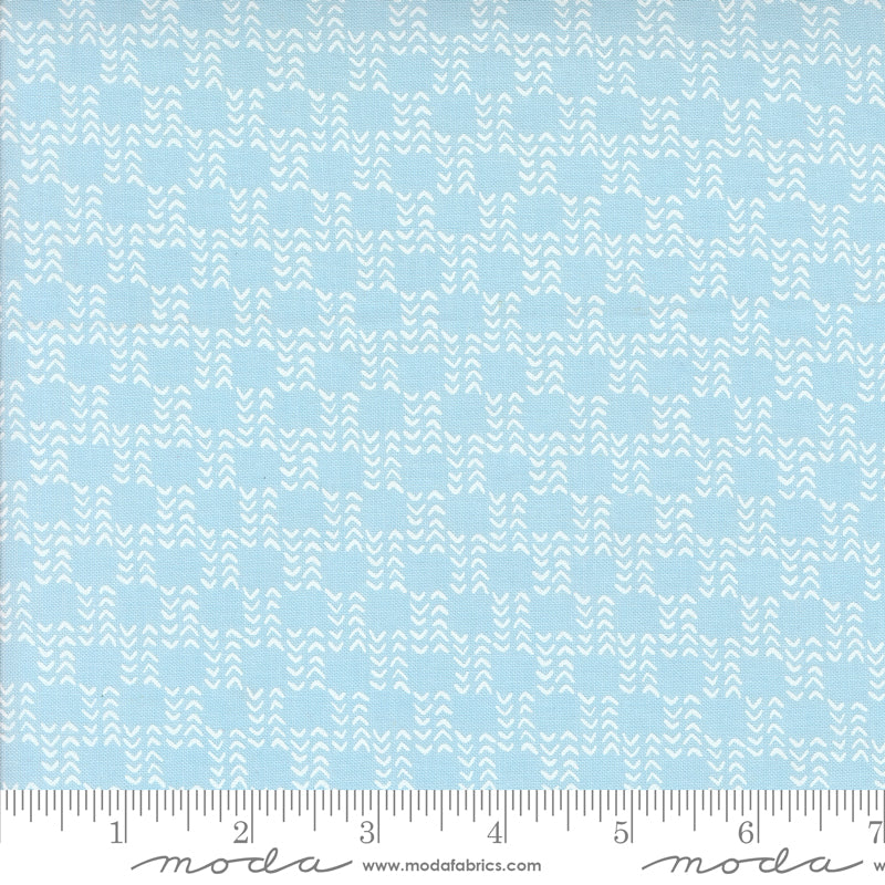 Emmitt and Ivy Sky Sweater Stripes Yardage by Sweetwater for Moda Fabrics