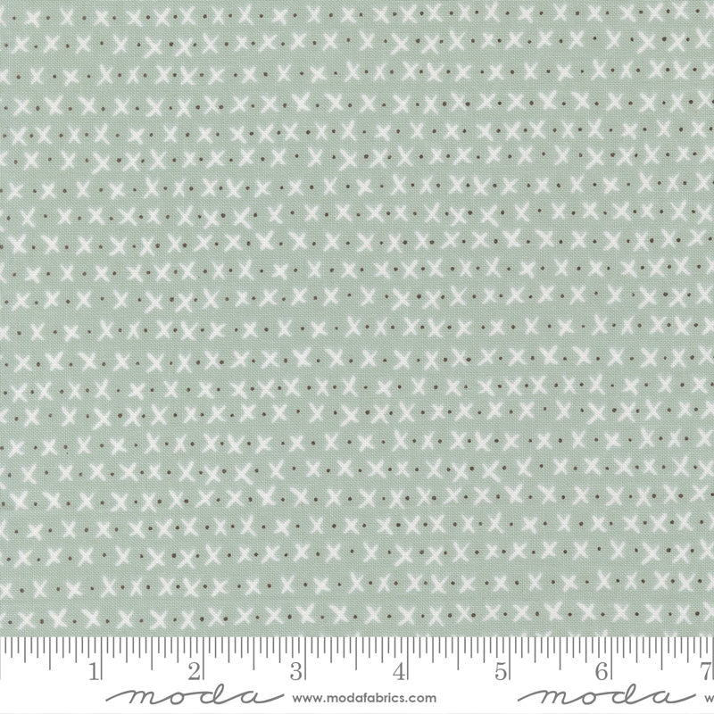 Lucky Sky Xs and Os Yardage by Sweetwater for Moda Fabrics