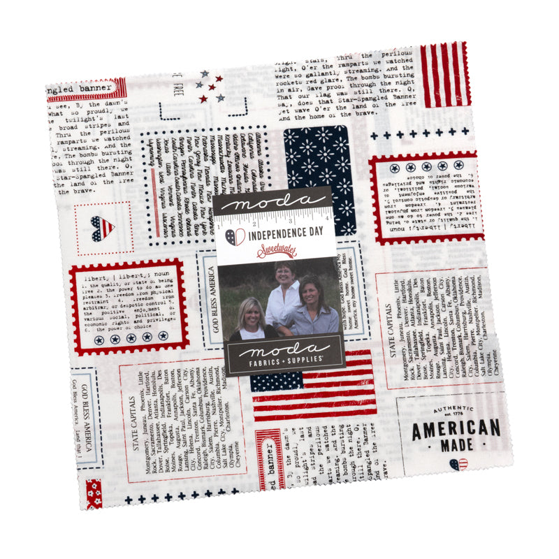 Independence Day Layer Cake by Sweetwater for Moda Fabrics