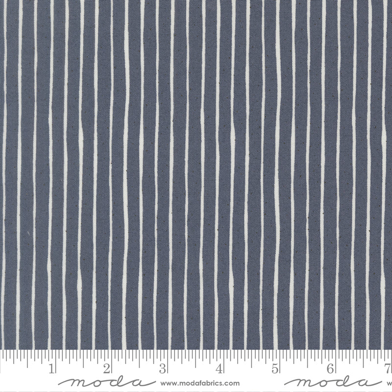 Independence Day Indigo Stripe Yardage by Sweetwater for Moda Fabrics