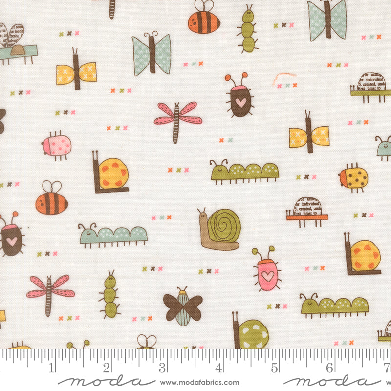 Bug Collector Cloud The Bugs Yardage by Sweetwater for Moda Fabrics