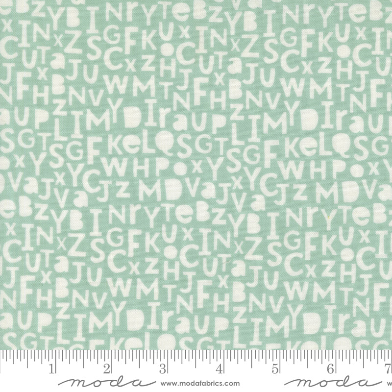 Bug Collector Sky Alphabet Yardage by Sweetwater for Moda Fabrics