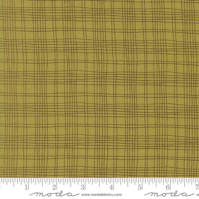 Bug Collector Leaf Plaid Yardage by Sweetwater for Moda Fabrics