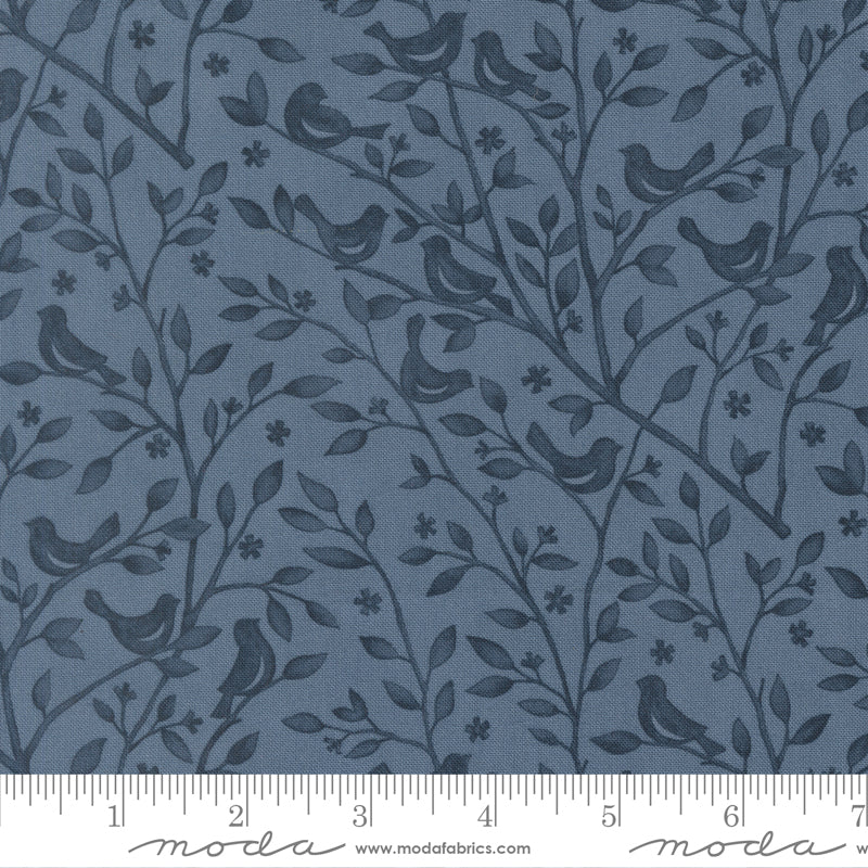 Family Tree Dusk Birds & Branches Yardage by Deb Strain for Moda Fabrics