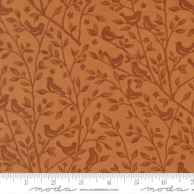 Family Tree Ginger Birds & Branches Yardage by Deb Strain for Moda Fabrics