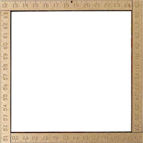 Wood Frame Ruler 10" by Just a Little Box