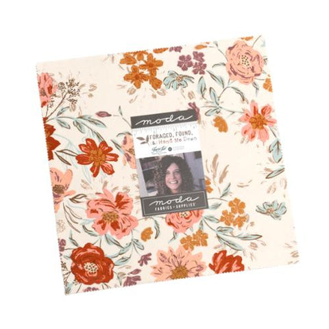 Foraged, Found & Hand Me Down Layer Cake by Fancy That Design House for Moda Fabrics