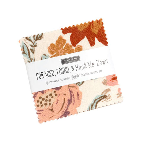 Foraged, Found & Hand Me Down Mini Charm by Fancy That Design House for Moda Fabrics